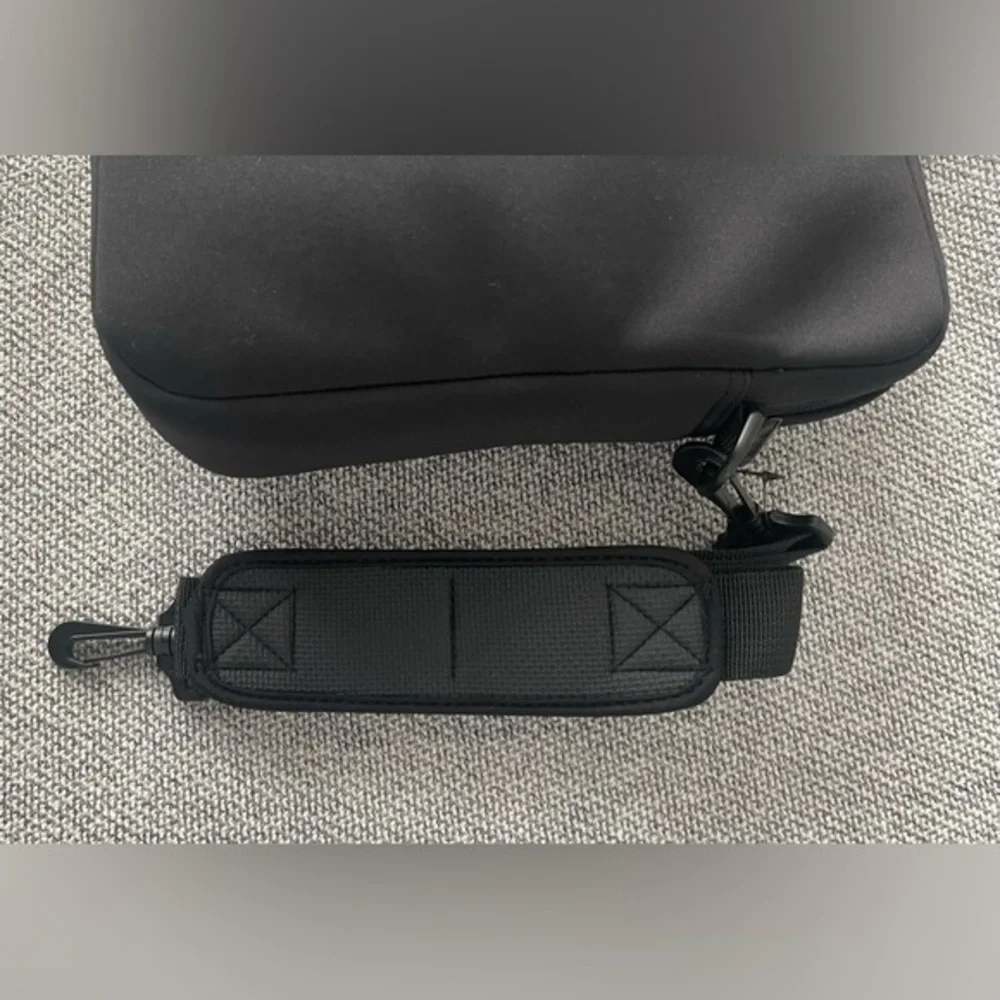 Targus Black and Gray Laptop Bag with Front Flap Closure